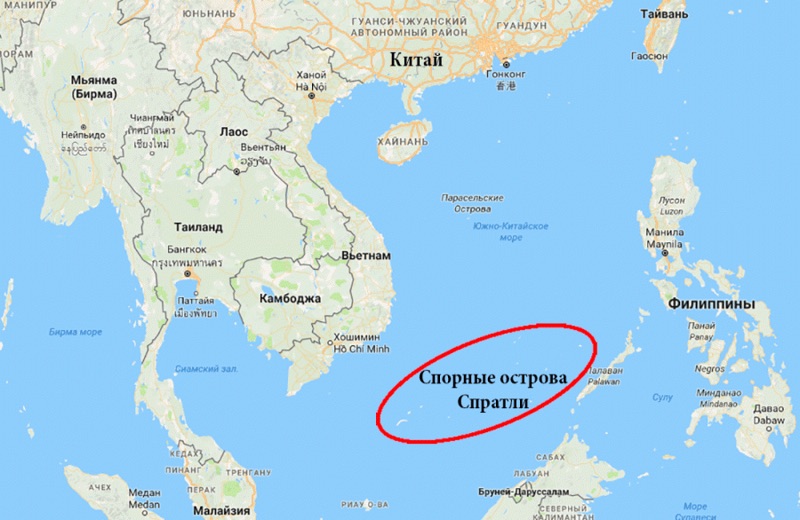 Что такое это конфликтное Южно-Китайское море?